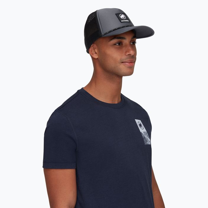Cappello da baseball Mammut Crag Logo in acciaio 3