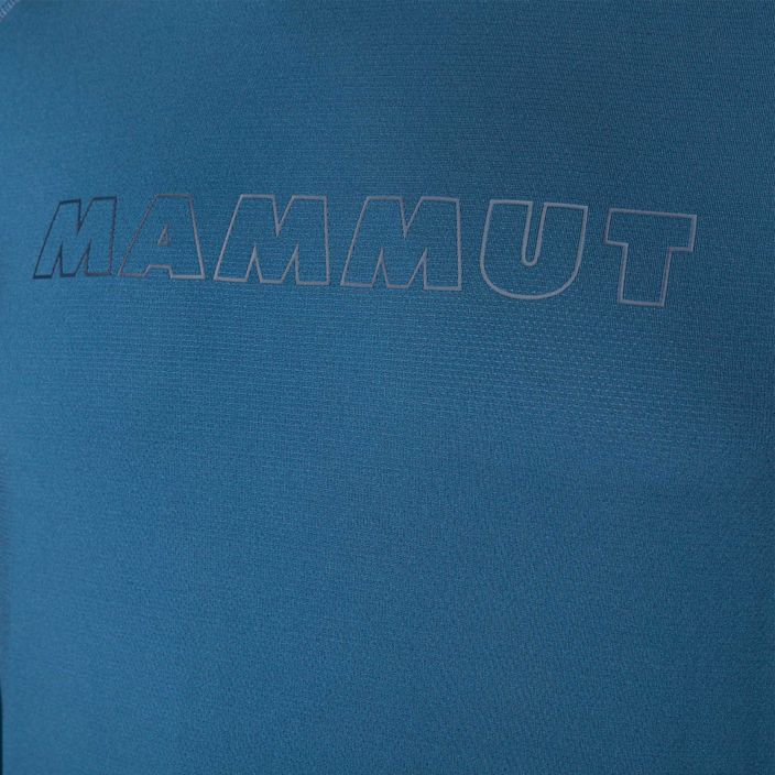 Manica lunga da trekking da uomo Mammut Selun FL Longsleeve Logo deep ice 6