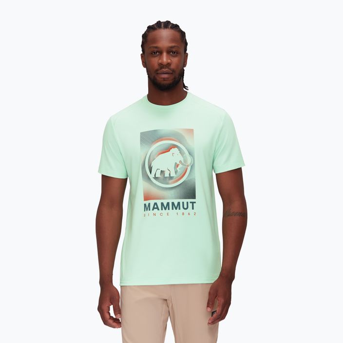 Camicia da trekking da uomo Mammut Trovat neo mint