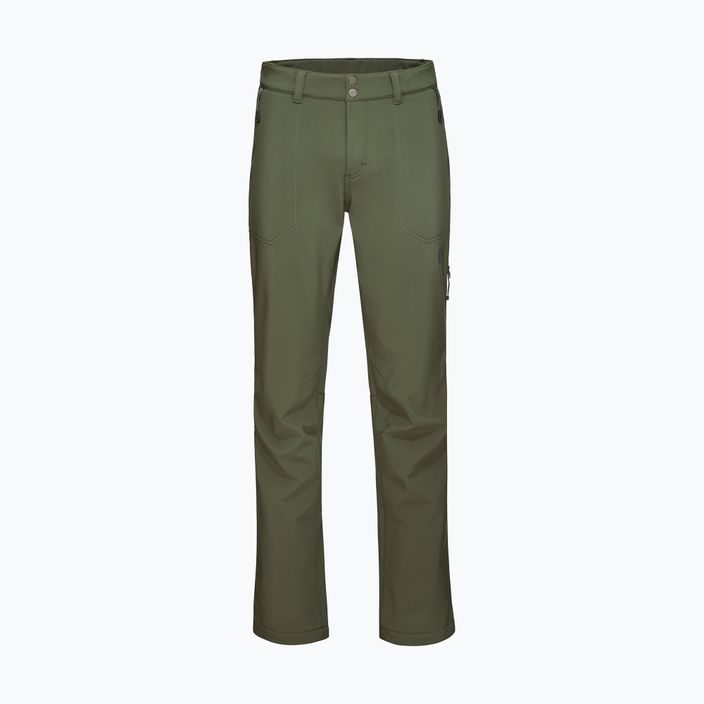 Pantaloni softshell da uomo Mammut Runbold Winter SO dark marsh 9