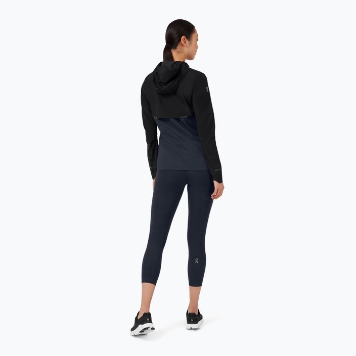 Giacca On Running Weather donna nero/navy 2
