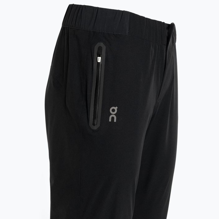 Pantaloni da donna On Running impermeabili nero/scuro 3