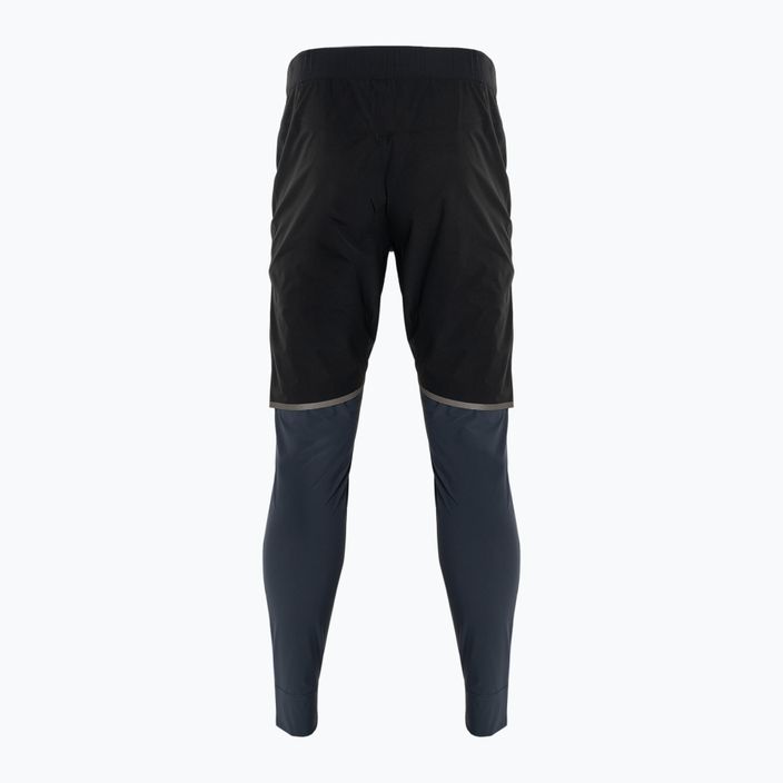 Pantaloni impermeabili On Running da uomo nero/navy 2