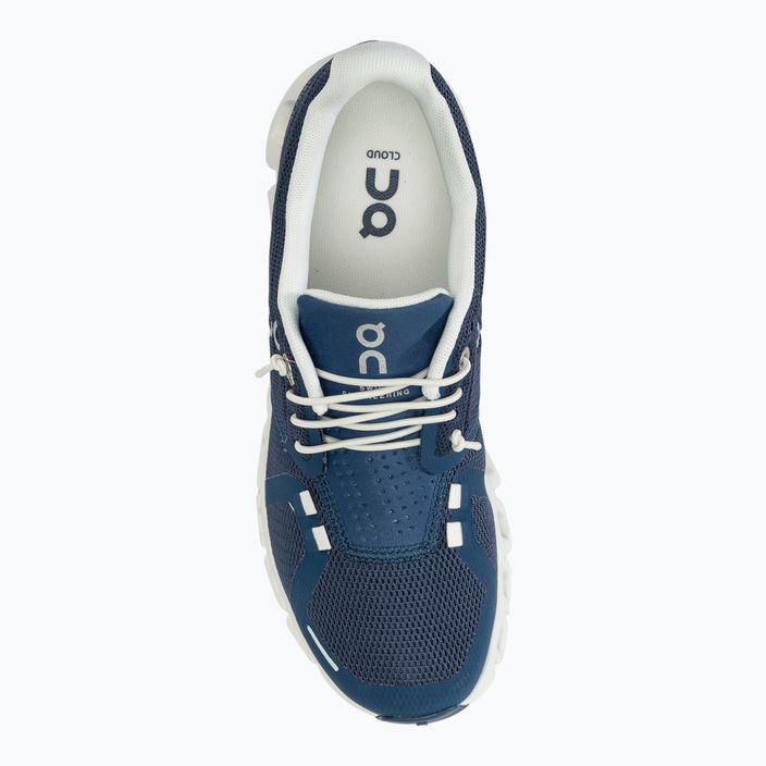 Scarpe da corsa On Running Cloud 5 denim/bianco Donna 5