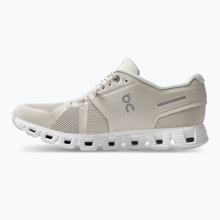 Scarpe da corsa On Running Cloud 5 perla/bianco da donna 2