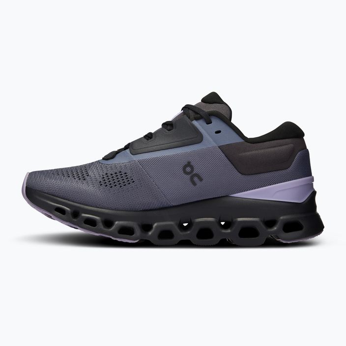 Scarpe da corsa da donna On Running Cloudstratus 3 metallo/glicine 10