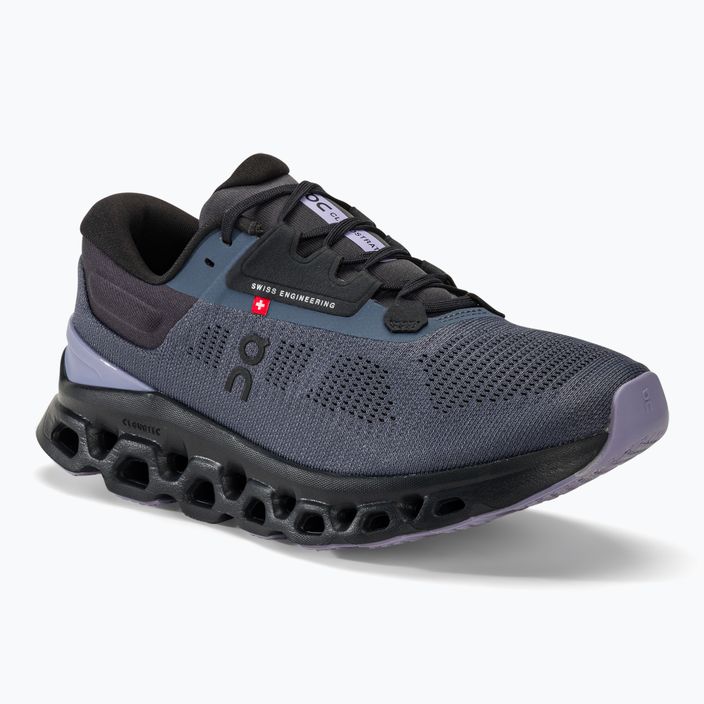 Scarpe da corsa da donna On Running Cloudstratus 3 metallo/glicine