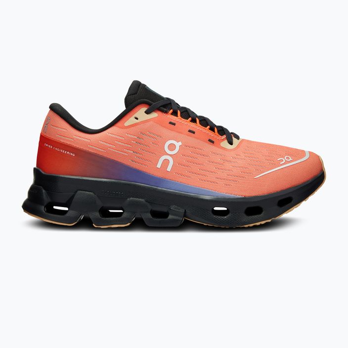 Scarpe da corsa On Running Cloudspark nero/fiamma da donna 8