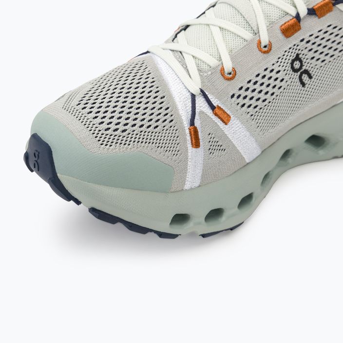 Scarpe da corsa da uomo On Running Cloudsurfer Trail aloe/minerale 7