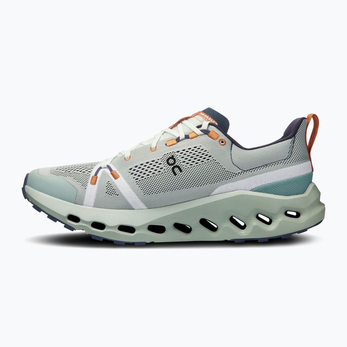 Scarpe da corsa da uomo On Running Cloudsurfer Trail aloe/minerale 9