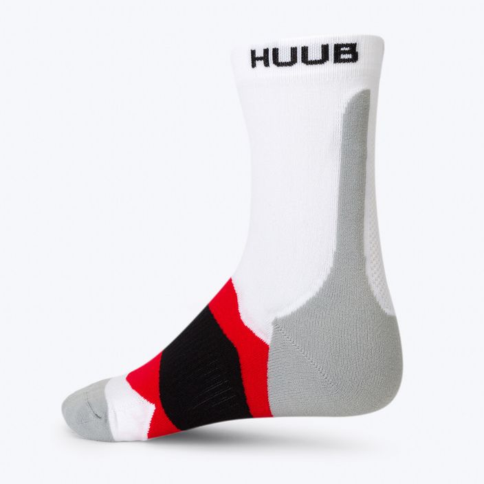 HUUB Active Sock calzini da corsa bianchi 2