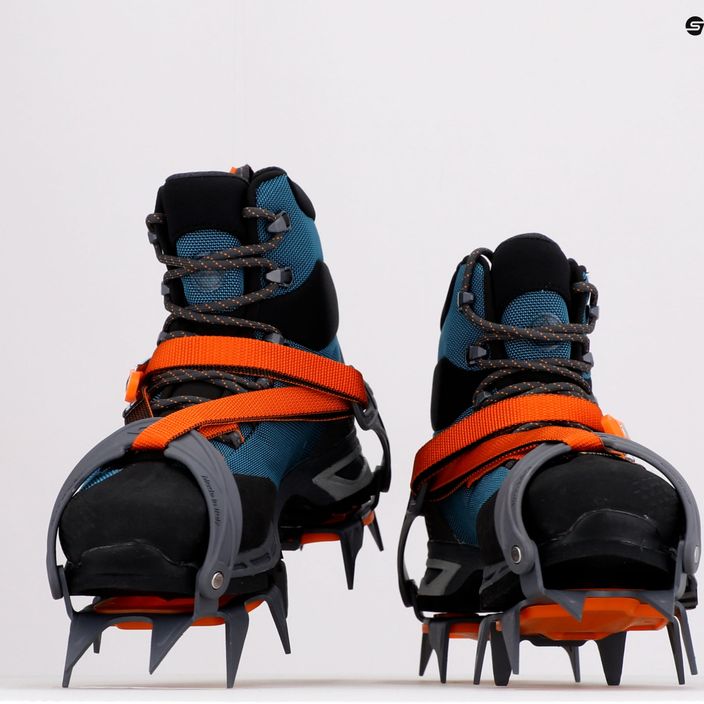 Tecnologia per l'arrampicata Nuptse Evo Flex Antisnow arancione a cestello 6