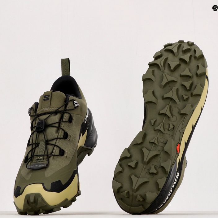 Salomon Cross Hike GTX 2 scarpe da trekking da uomo notte d'oliva/nero/grigio 13