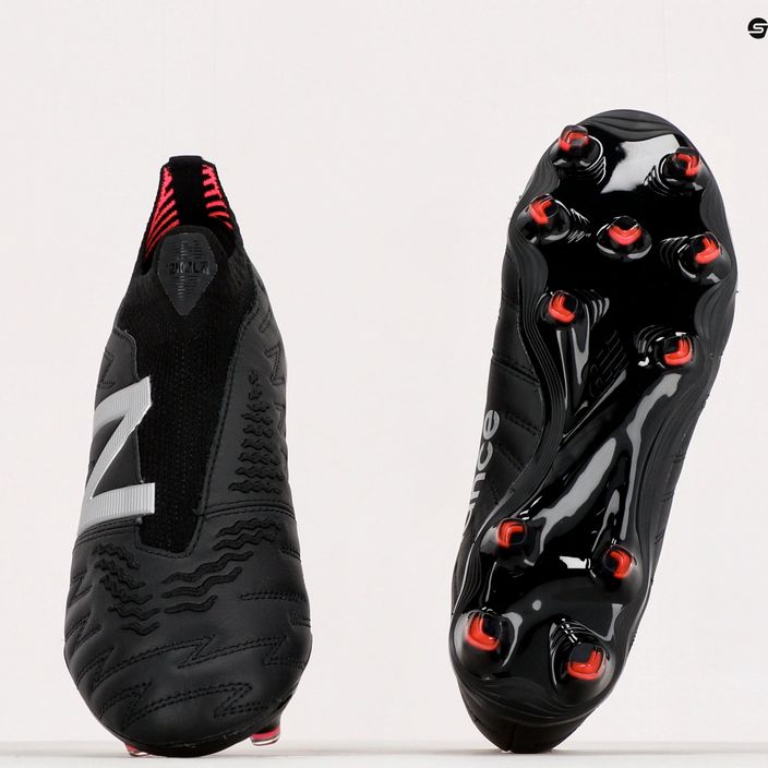 Scarpe da calcio da uomo New Balance Tekela V3+ Pro Leather FG nero 10
