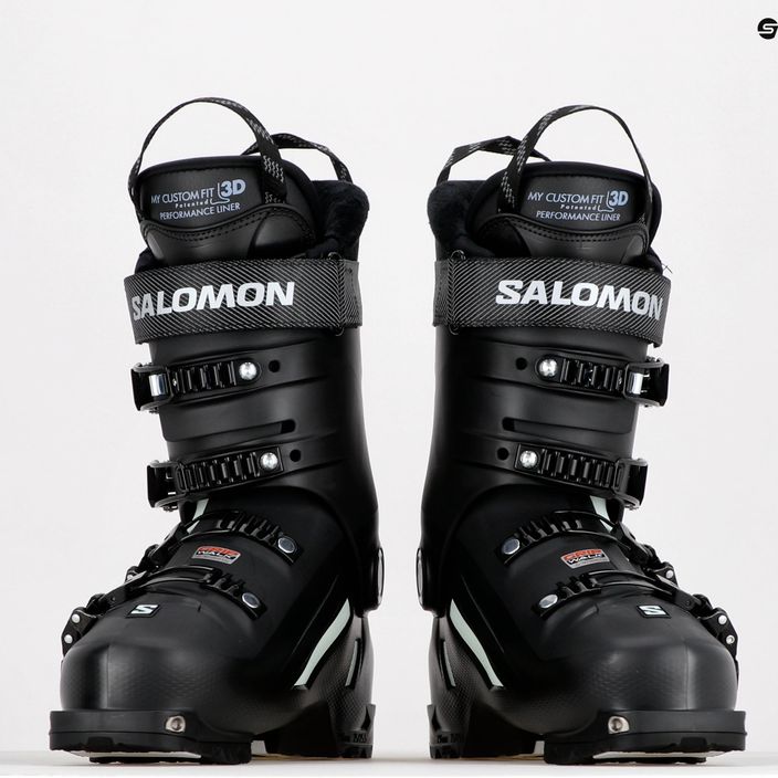 Scarponi da sci da donna Salomon Shift Pro 90W AT nero/bianco muschio/belluga 11