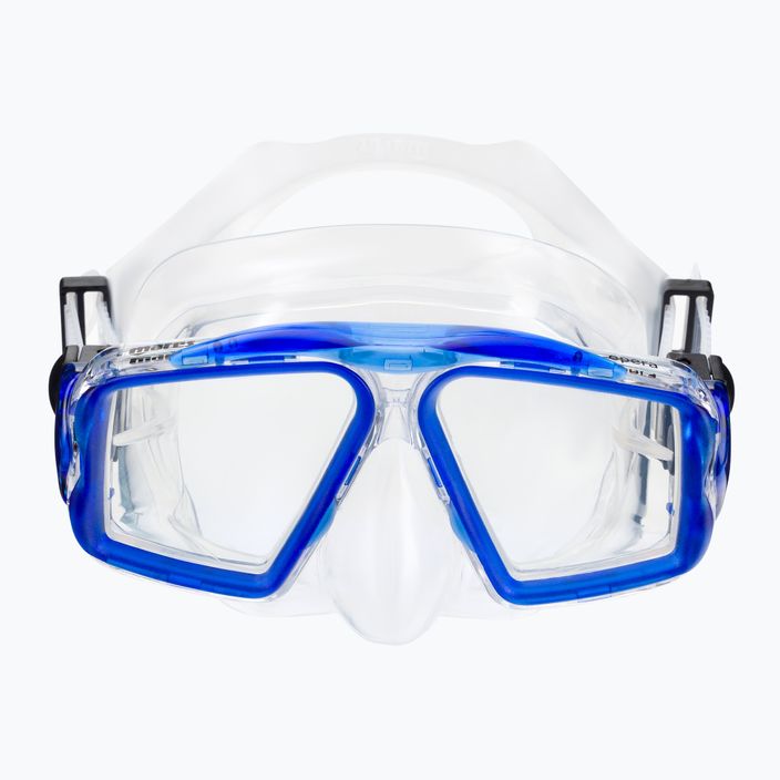 Maschera subacquea Mares Opera blu/chiaro 2
