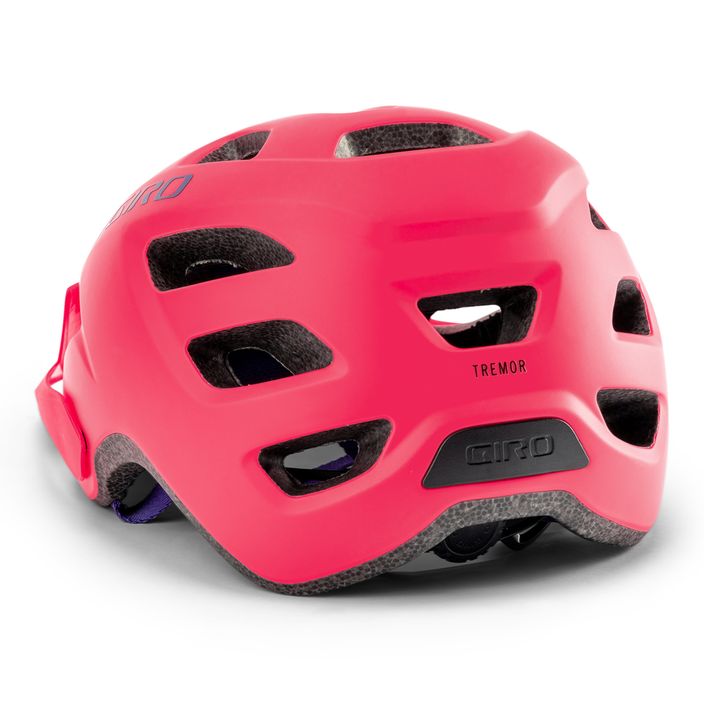 Casco da bici per bambini Giro Tremor opaco rosa brillante 4