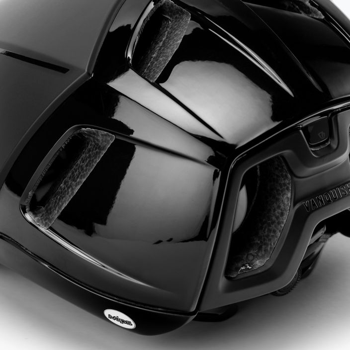 Giro Vanquish Integrated Mips casco da bicicletta nero opaco/nero lucido 7
