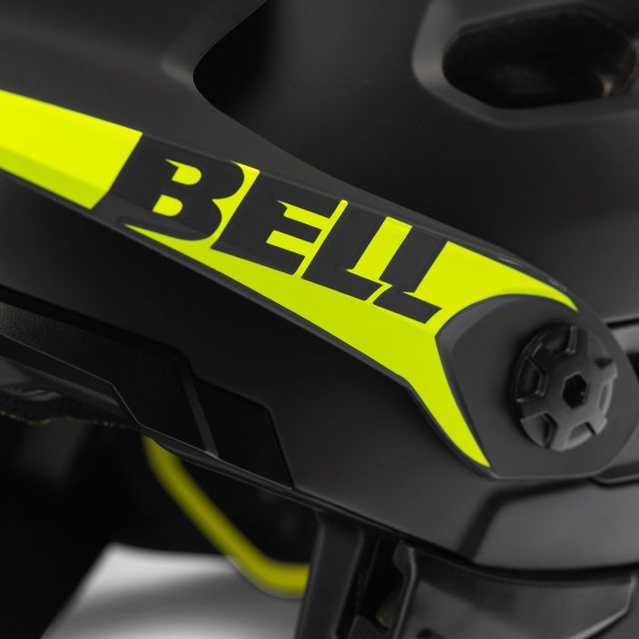 Casco bici Bell FF Super DH MIPS Spherical nero opaco lucido 7