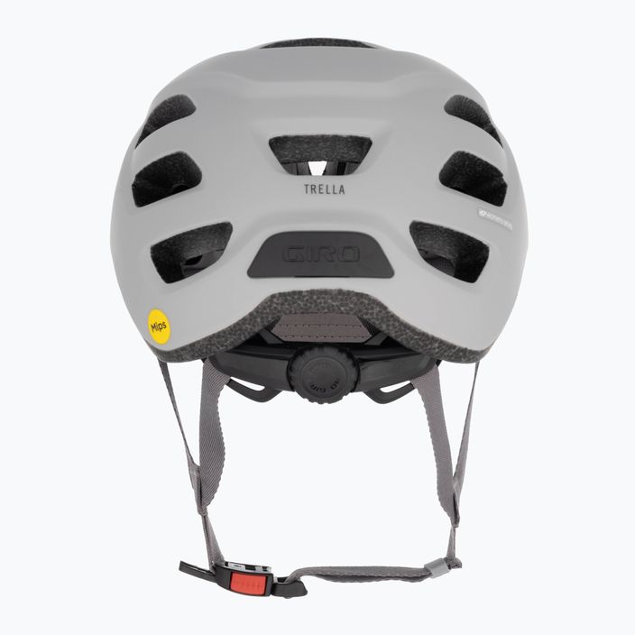 Giro Trella Integrated MIPS casco da bici grigio opaco verde scuro 3