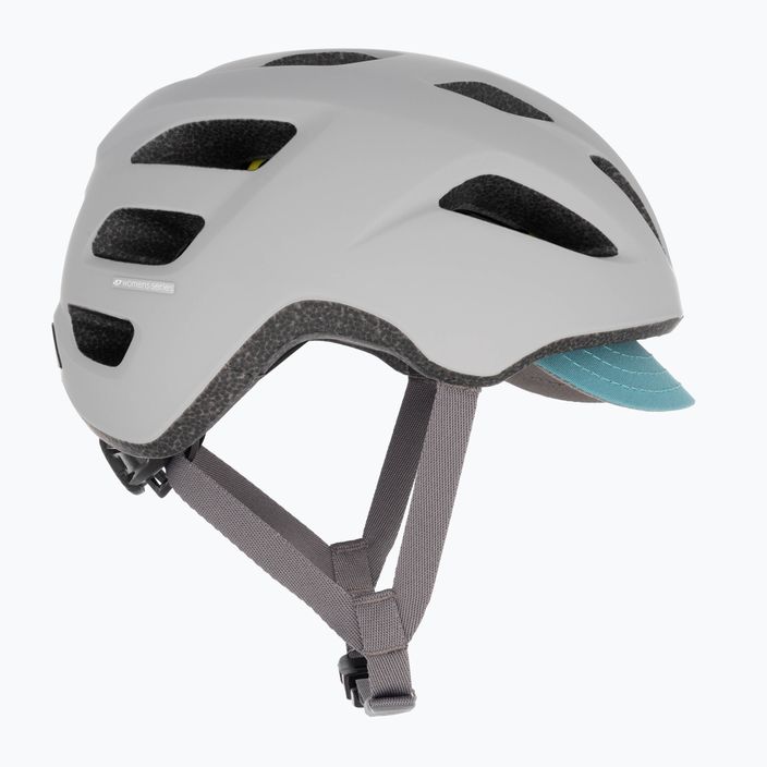 Giro Trella Integrated MIPS casco da bici grigio opaco verde scuro 4