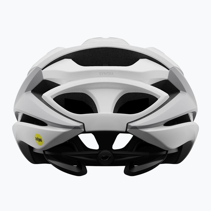 Casco bici Giro Syntax Integrated MIPS bianco/argento opaco 3