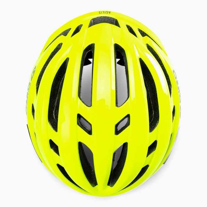 Casco da bicicletta Giro Agilis highlight giallo 6