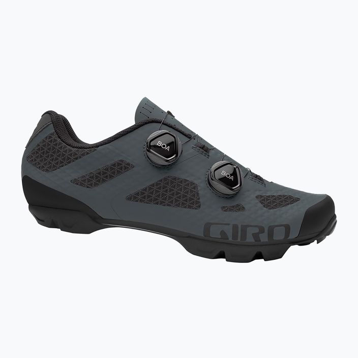 Scarpe da ciclismo MTB da uomo Giro Sector portaro grigio