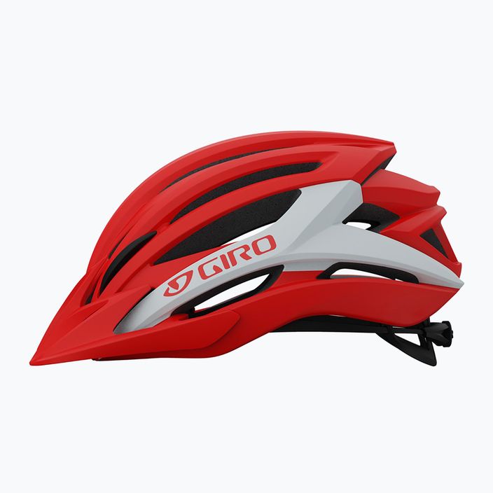 Giro Artex Integrated MIPS casco da bici con finiture opache rosso 2
