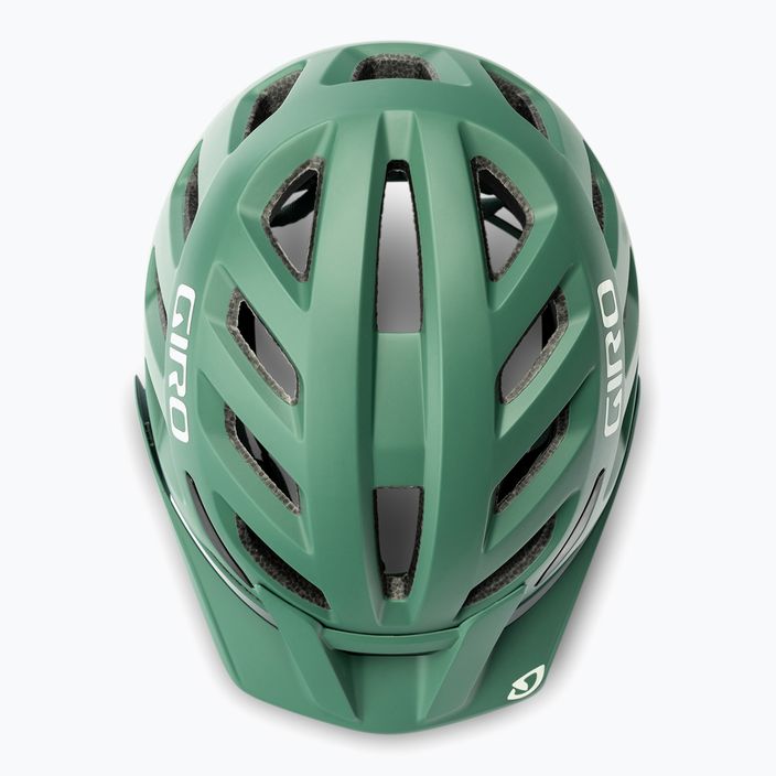 Casco da ciclismo da donna Giro Radix W grigio opaco/verde 6
