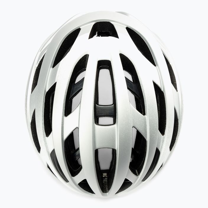 Casco da bici Giro Helios Spherical MIPS bianco opaco/argento sfumato 6