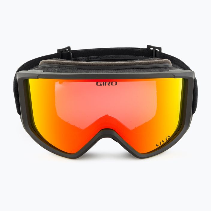 Giro Index 2.0 nero wordmark/vivid ember occhiali da sci 2