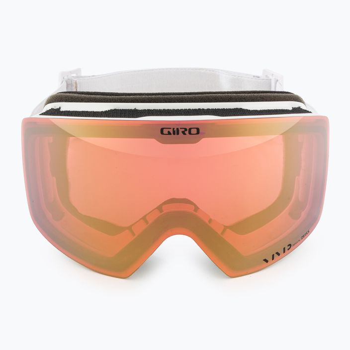 Giro Contour RS occhiali da sci da donna white craze/vivid rose gold/vivid infrared 3