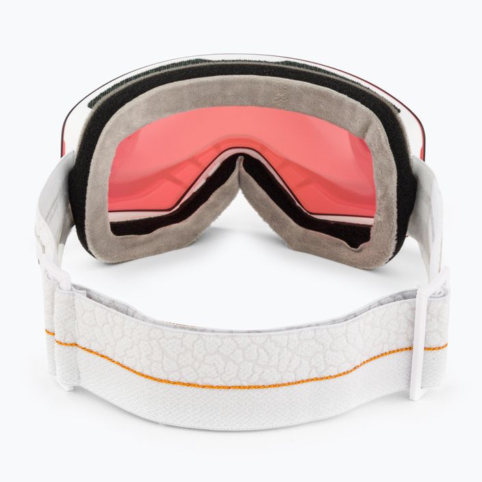 Giro Contour RS occhiali da sci da donna white craze/vivid rose gold/vivid infrared 4