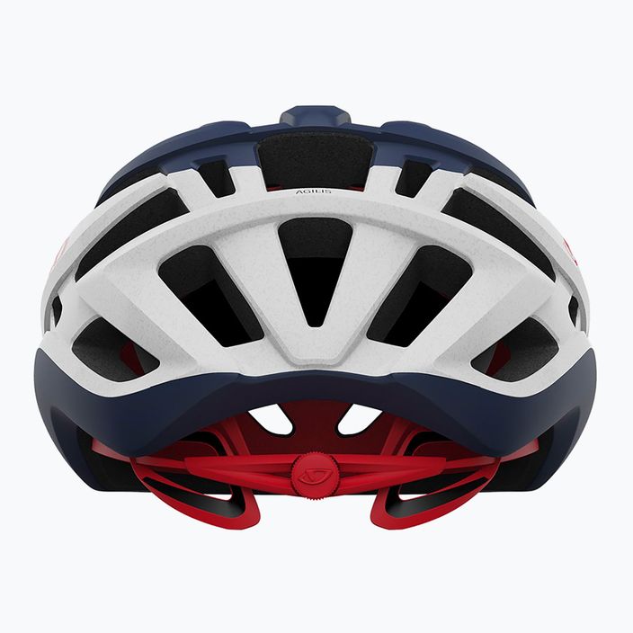 Casco da bicicletta Giro Agilis Integrated MIPS bianco notte opaco/rosso 3