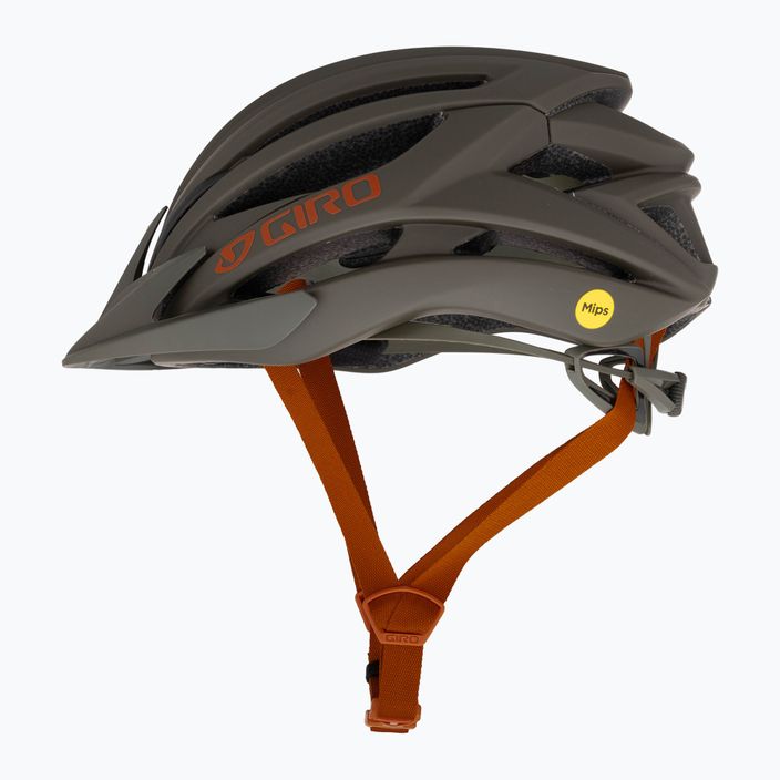 Giro Artex Integrated MIPS casco da bicicletta verde trail opaco 4