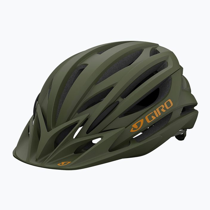 Giro Artex Integrated MIPS casco da bicicletta verde trail opaco 7