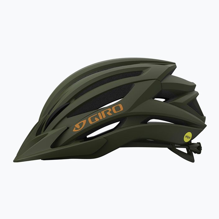 Giro Artex Integrated MIPS casco da bicicletta verde trail opaco 8