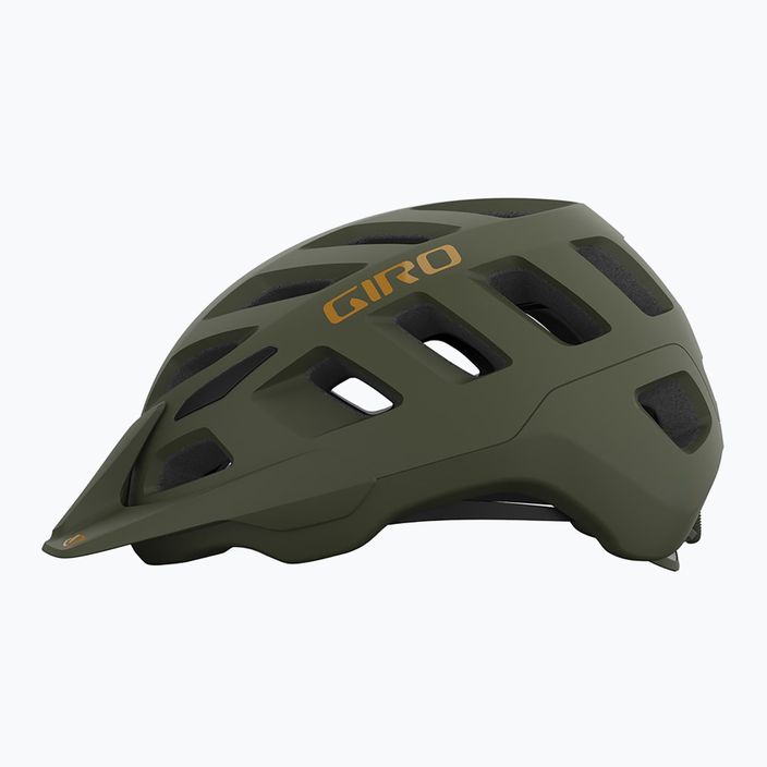 Casco da bicicletta Giro Radix verde trail opaco 2