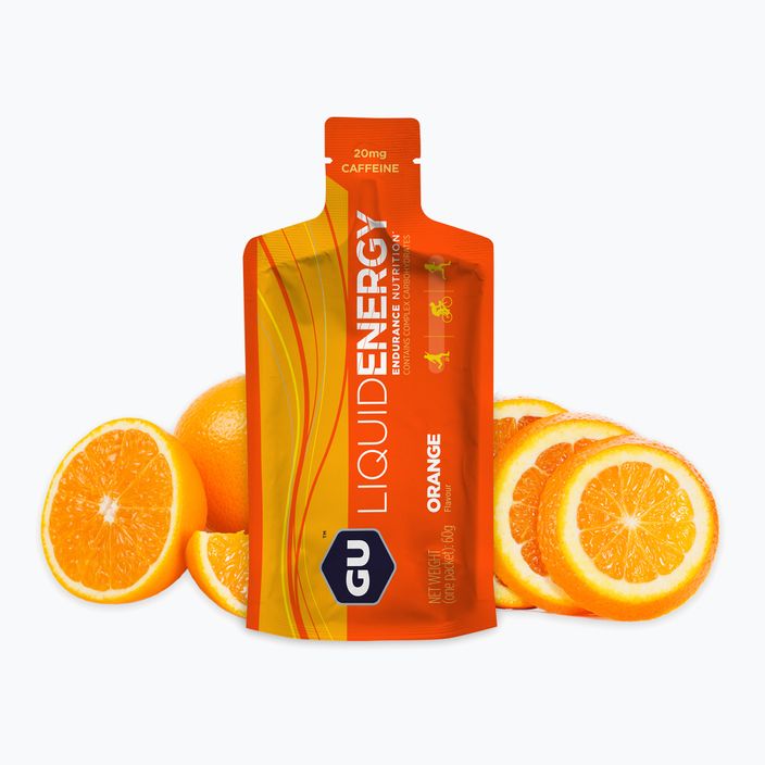 GU Gel energetico liquido 60 g arancione 2
