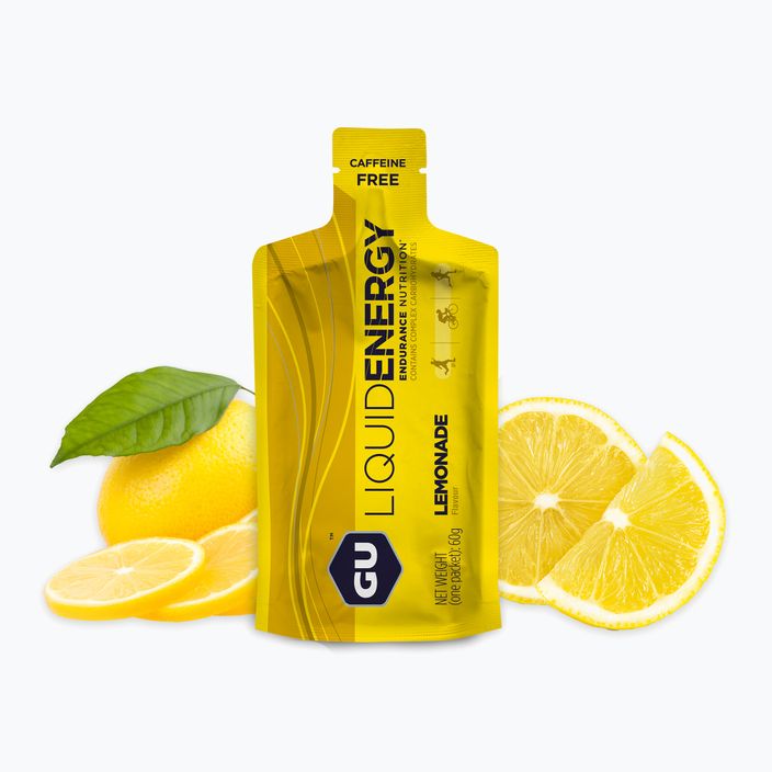 GU Gel energetico liquido 60 g limonata 2