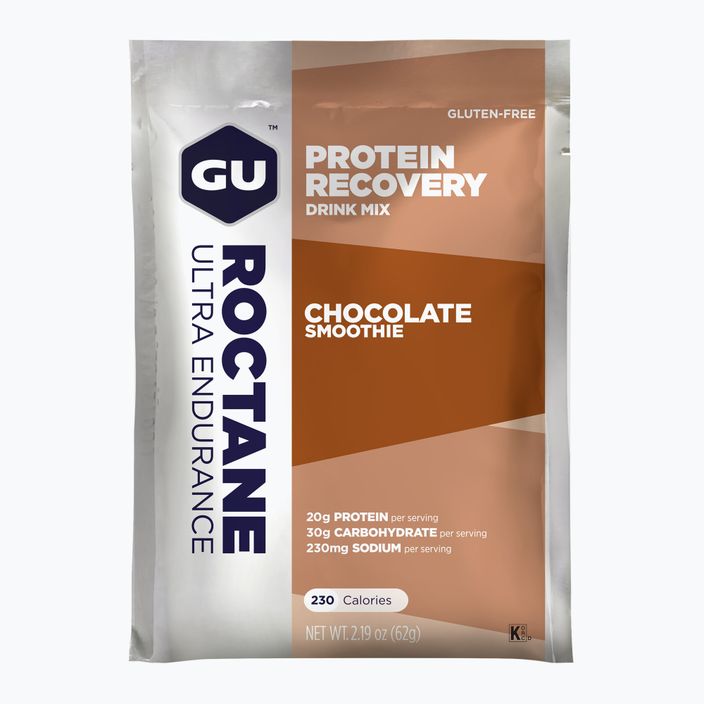 GU Roctane Recovery Drink Mix frullato al cioccolato