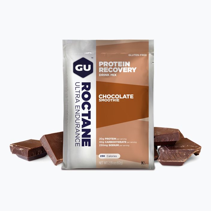 GU Roctane Recovery Drink Mix frullato al cioccolato 2