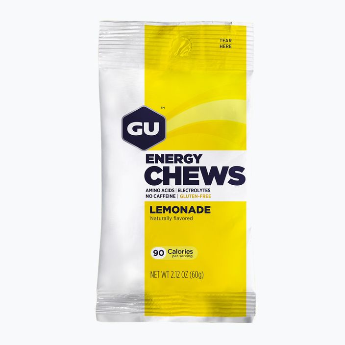 GU Energy Chews 54 g limonata