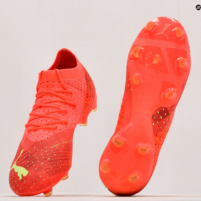PUMA Future Z 3.4 FG/AG scarpe da calcio uomo fiery coral/fizzy light/puma nero/salmon 11