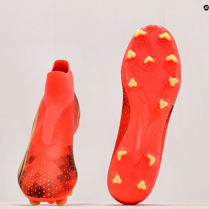 PUMA scarpe da calcio da uomo Ultra Match+ LL FG/AG fiery coral/fizzy light/puma nero 11