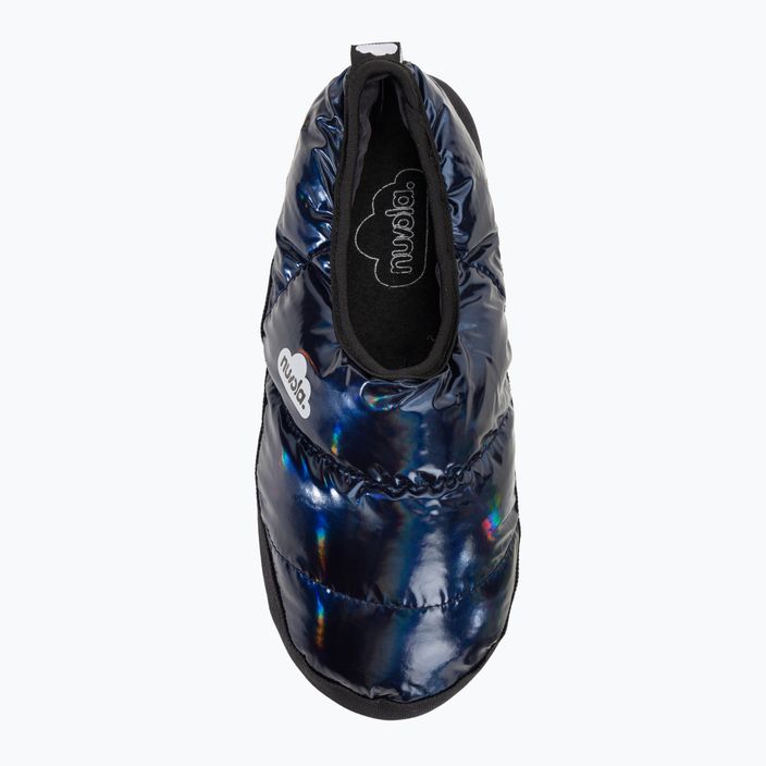 Pantofole invernali Nuvola Classic blu metallizzato 6