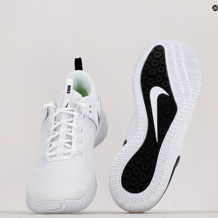 Scarpe da pallavolo uomo Nike Air Zoom Hyperace 2 bianco/nero 10