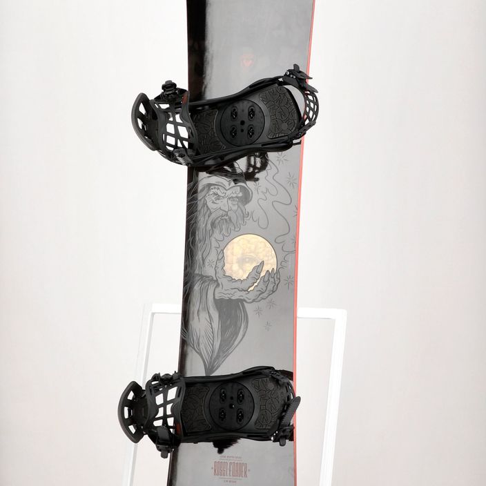 Snowboard Rossignol Evader Wide + attacchi Battle M/L nero/rosso 8