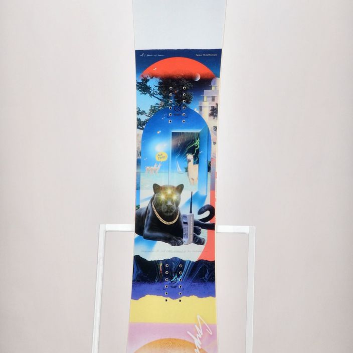 Snowboard donna CAPiTA Space Metal Fantasy multicolore 12